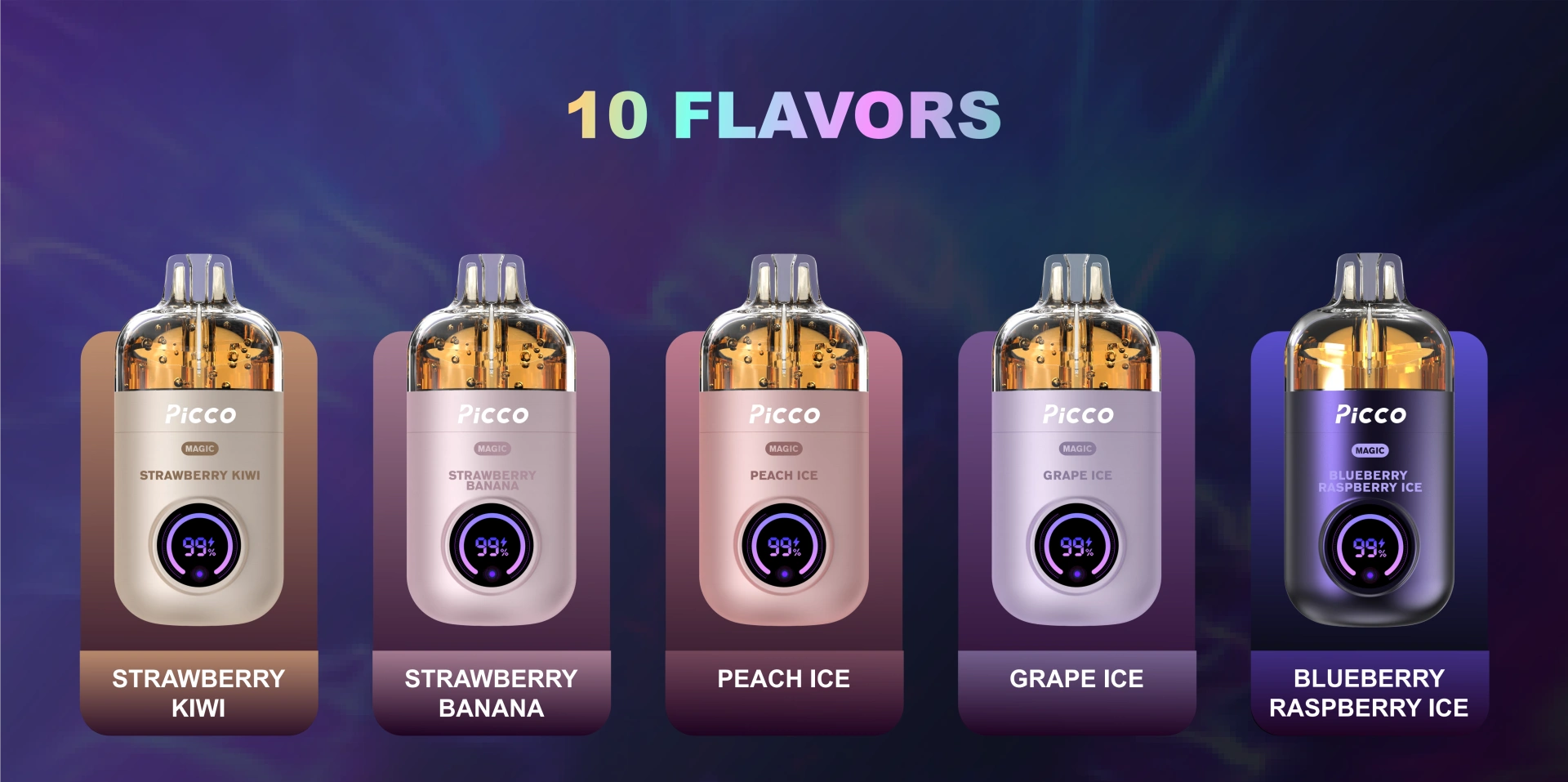 flavors of picco magic vape bar